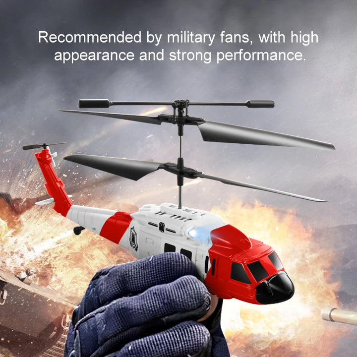 Rc Airplane HD Dual Camera Remote Control Helicopters Obstacle Avoidance Air Fixed Height Rescue Aircraft/Black Hawk Helicopter