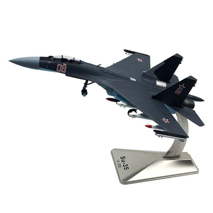 1/72 J-20/F-35B/SU-35/J-11/J-16B Diecast Aircraft Airplane Model Fighter Raptor Plane with Stand Miniature Toys Kids Adults Toys